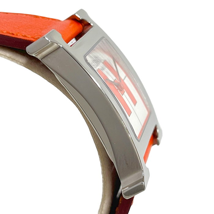 【HERMES/エルメス】 Hウォッチ HH1.510 腕時計 ステンレススチール/レザー クオーツ アイボリー文字盤 オレンジ メンズ
【中古】【真子質店】【GD】




【IxDMo】