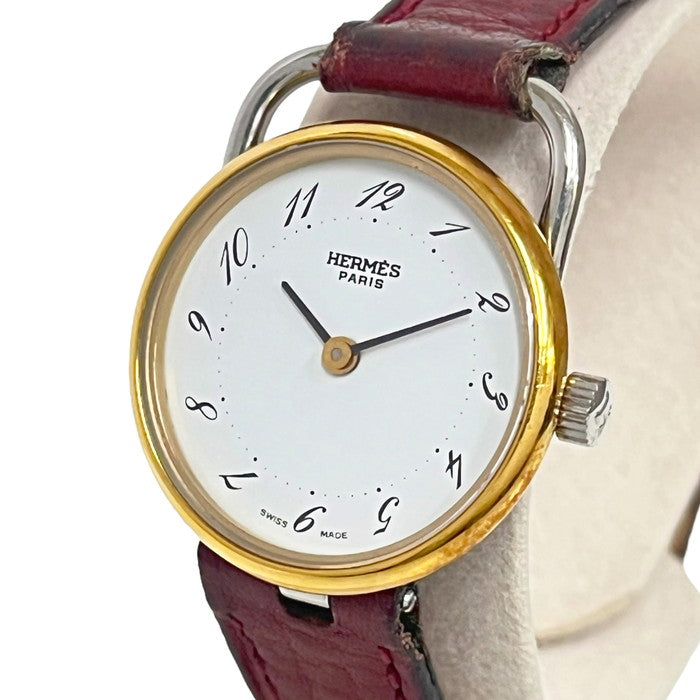 【HERMES/エルメス】 アルソー 71429 腕時計 GP/レザー クオーツ 白文字盤 レディース
【中古】【真子質店】【GD】




【TxS】