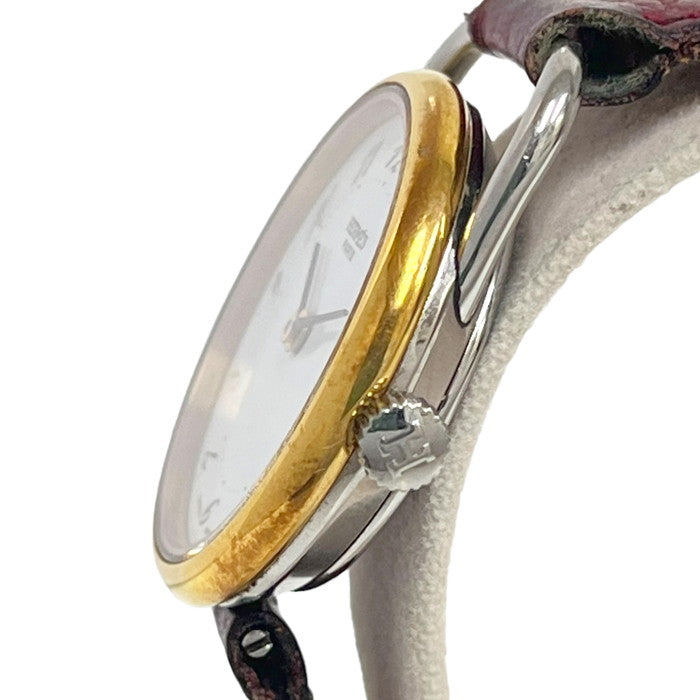【HERMES/エルメス】 アルソー 71429 腕時計 GP/レザー クオーツ 白文字盤 レディース
【中古】【真子質店】【GD】




【TxS】