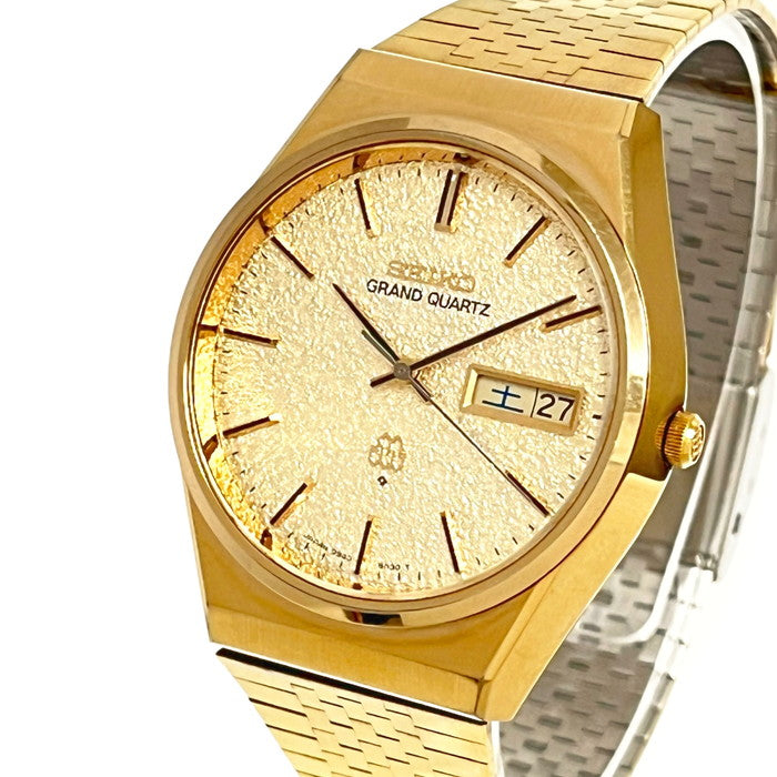 【SEIKO/セイコー】 グランドクオーツ 9943-8020 ヴィンテージ/アンティーク 腕時計 GP/ステンレススチール クオーツ ゴールド メンズ
【中古】【真子質店】【NN】




【DTx】
