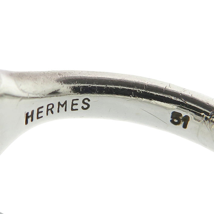 11号【HERMES/エルメス】 ホースビット リング・指輪 シルバー925 5.4g  