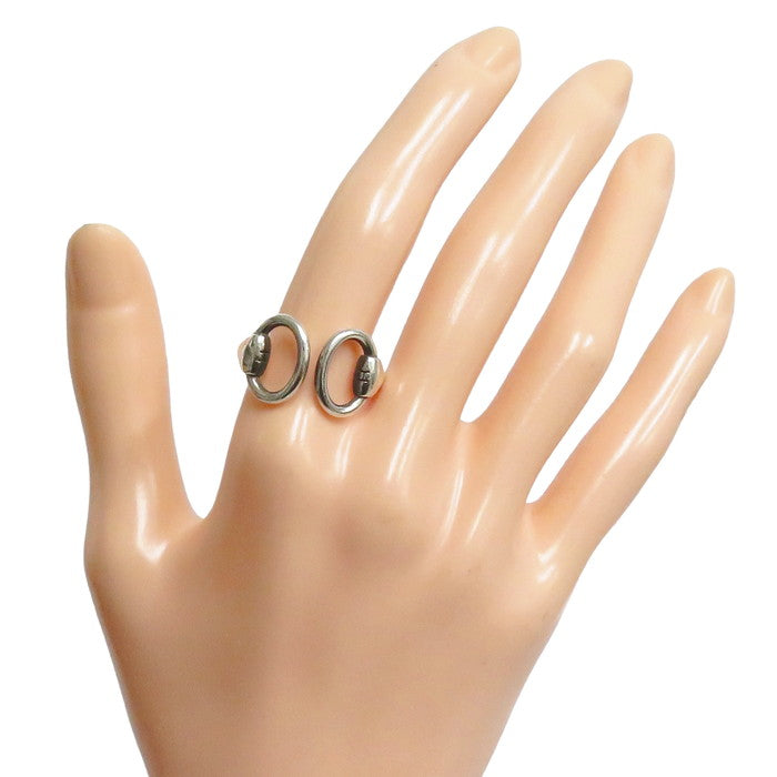 11号【HERMES/エルメス】 ホースビット リング・指輪 シルバー925 5.4g  