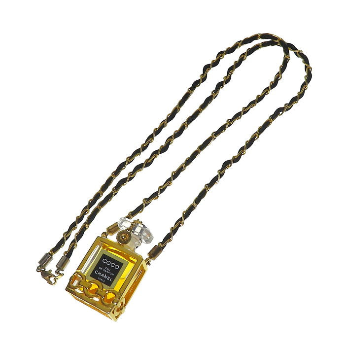 【CHANEL/シャネル】 香水ボトル ロングネックレス   ネックレス GP/レザー 42.9g 76cm レディース
【中古】【真子質店】【GD】




【IMaT】
