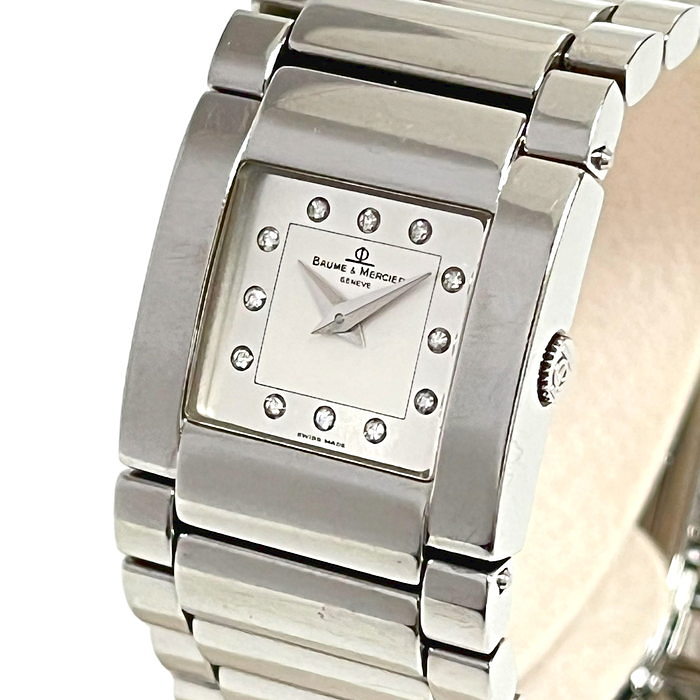 【Baume & Mercier/ボーム＆メルシェ】 MV045219 腕時計 ステンレススチール/ダイヤモンド12P クオーツ シルバー文字盤 レディース
【中古】【真子質店】【NN】




【ISMi】