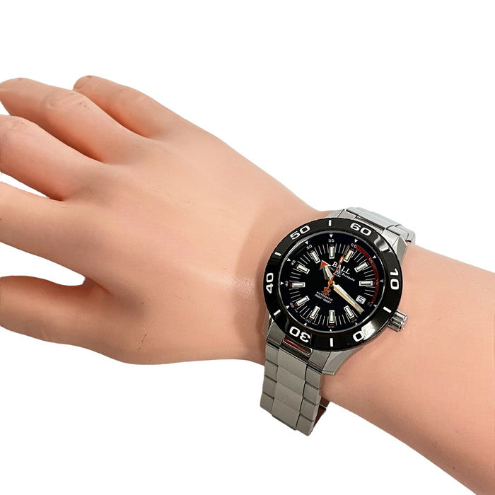 BALLWATCH/ボールウォッチ】 ストークマン NECC 300m DM3090A-SJ-BK 腕時計 ステンレススチール 自動巻き/ –  真子質店 PawnShopMAKO