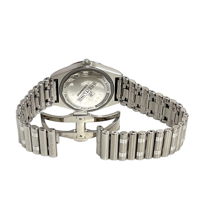 【BREITLING/ブライトリング】 クロノマット32 A77310　101A3A1 腕時計 ステンレススチール/ダイヤモンド11P クオーツ シルバー/ピンクゴールド レディース
【中古】【真子質店】【GD】




【TDxS】