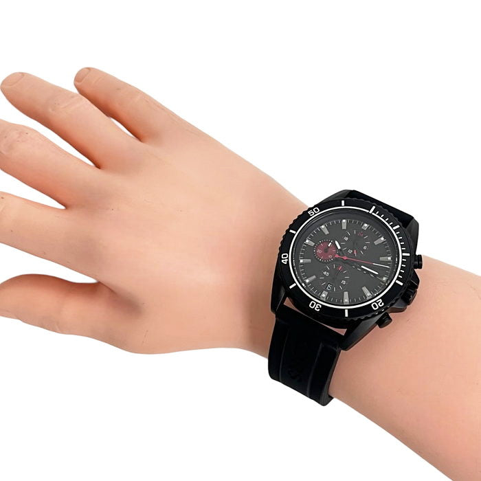 【Michael Kors/マイケルコース】 MK-8377 クロノグラフ 腕時計 ステンレススチール/ラバー クオーツ 黒文字盤 メンズ
【中古】【真子質店】【NN】




【YY】