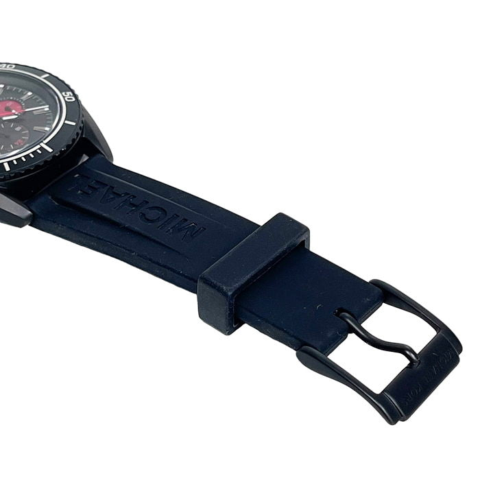 【Michael Kors/マイケルコース】 MK-8377 クロノグラフ 腕時計 ステンレススチール/ラバー クオーツ 黒文字盤 メンズ
【中古】【真子質店】【NN】




【YY】