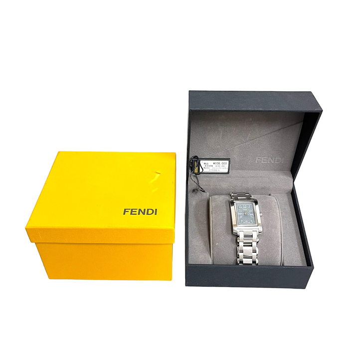 FENDI/フェンディ】 7600M ループ 腕時計 ステンレススチール