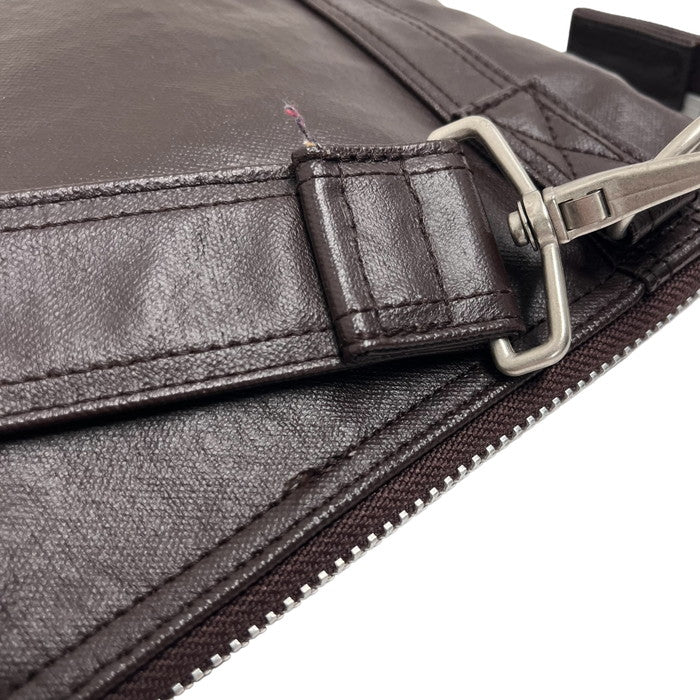PORTER/ポーター】 ショルダーバッグ レザー ブラウン メンズ【中古
