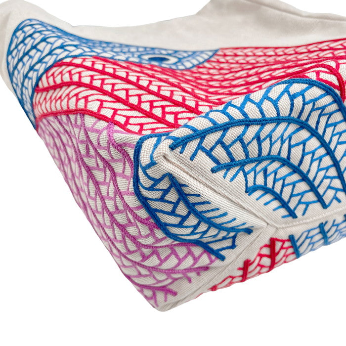 HERMES/エルメス】 ポワソンナッテ トートバッグ キャンバス