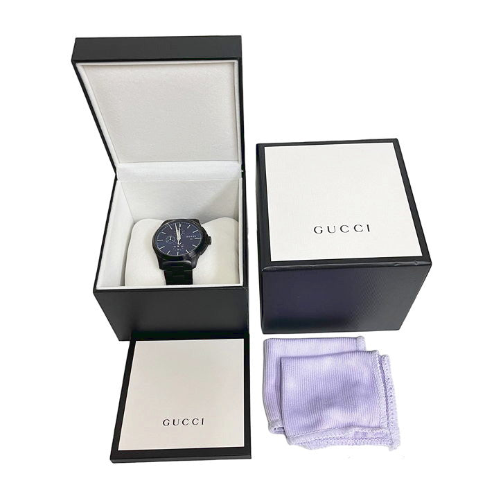 GUCCI/グッチ】 Gタイムレス YA126275/126.2 クロノグラフ 腕時計