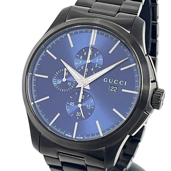 【GUCCI/グッチ】 Gタイムレス YA126275/126.2  クロノグラフ 腕時計 ステンレススチール クオーツ ネイビーブルー文字盤 メンズ
【中古】【真子質店】【GD】




【MaSY】