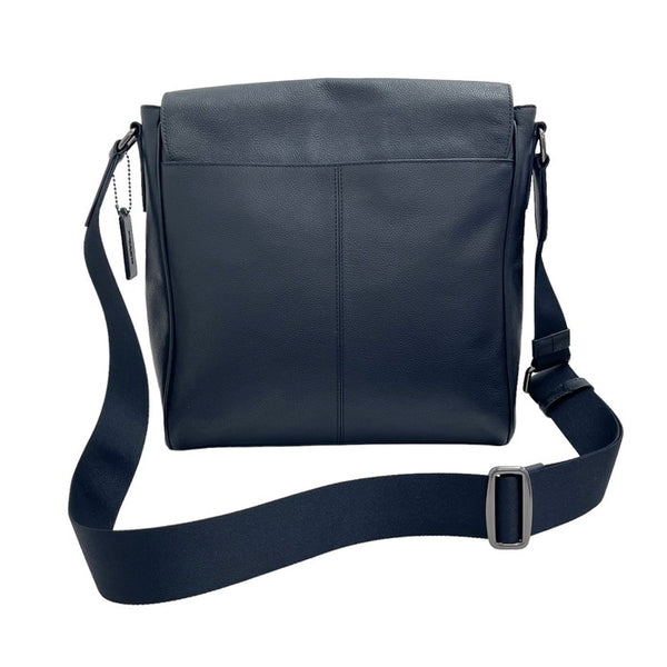 【COACH/コーチ】 メッセンジャーバッグ　斜め掛け ショルダーバッグ レザー 黒 ユニセックス【中古】【真子質店】【GD】




【Mox】