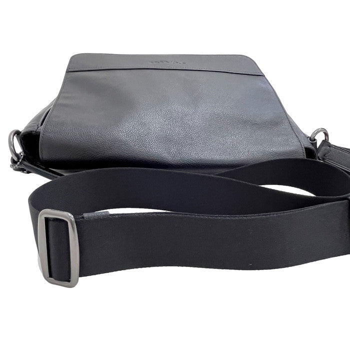 【COACH/コーチ】 メッセンジャーバッグ　斜め掛け ショルダーバッグ レザー 黒 ユニセックス【中古】【真子質店】【GD】




【Mox】