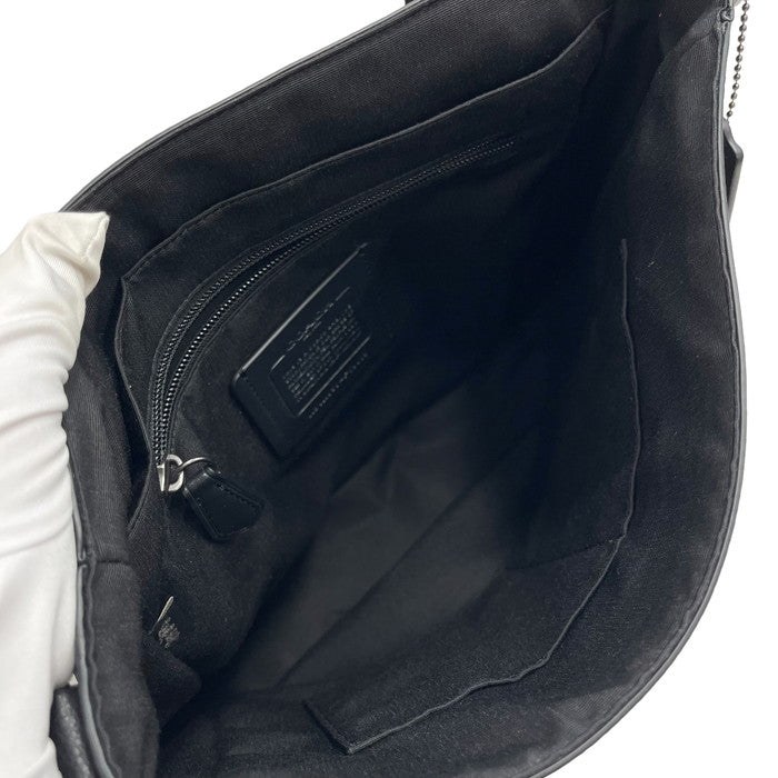 【COACH/コーチ】 メッセンジャーバッグ　斜め掛け ショルダーバッグ レザー 黒 ユニセックス【中古】【真子質店】【GD】




【Mox】