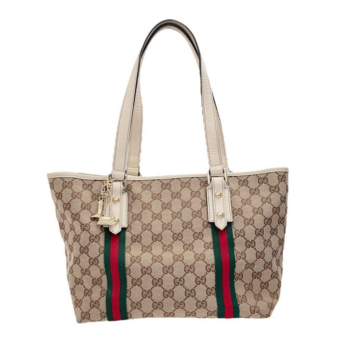 GGキャンバス ジョリクール トートバッグ　型番：137396 GUCCI/グッチ】 137396 シェリー トートバッグ GGキャンバス/レザー