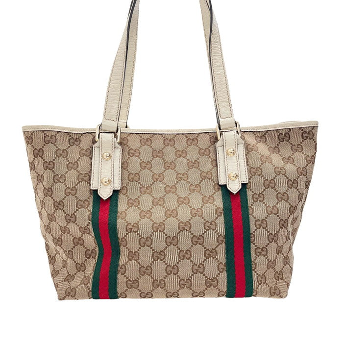 GUCCI/グッチ】 137396 シェリー トートバッグ GGキャンバス/レザー