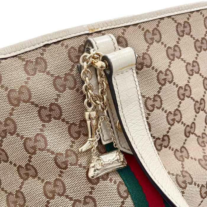 GUCCI/グッチ】 137396 シェリー トートバッグ GGキャンバス/レザー