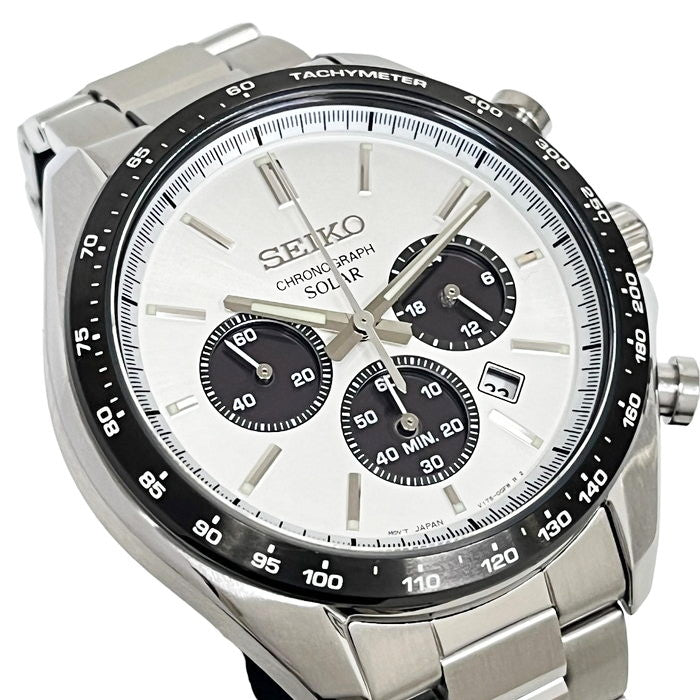 【SEIKO/セイコー】 SBPY165/V175-0FA0  Sシリーズ クロノ 腕時計 ステンレススチール ソーラー シルバー/黒目 メンズ
【中古】【真子質店】【GD】




【IKY】