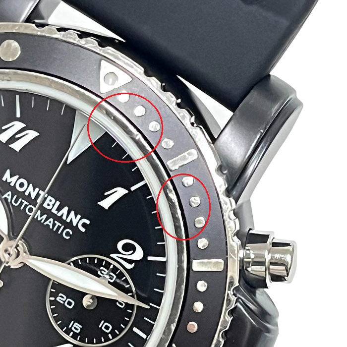 MONTBLANC/モンブラン】 7044 マイスターシュテュック スポーツ クロノ