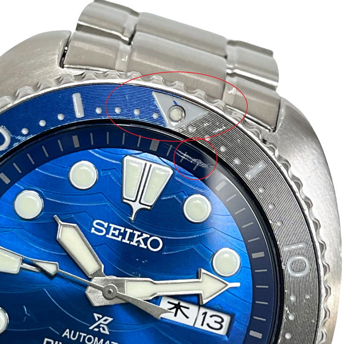 【SEIKO/セイコー】 SBDY031/4R36-07E0 ダイバー200 腕時計 ステンレススチール 自動巻き/オートマ 青文字盤 メンズ,  【中古】【真子質店】【GD】, 【TYD】