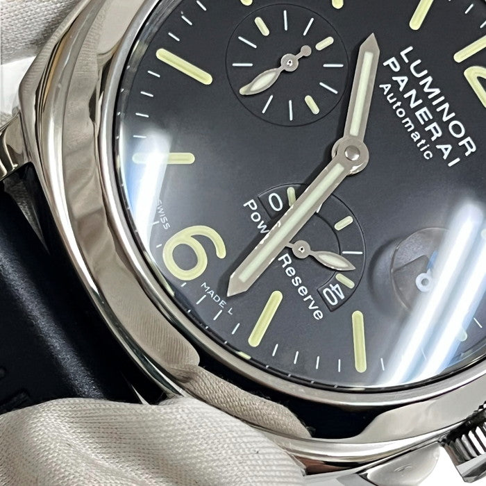 PANERAI/パネライ】 ルミノール パワーリザーブ PAM00090 腕時計 ステンレススチール/ラバー 自動巻き/オートマ 黒文字盤 –  真子質店 PawnShopMAKO