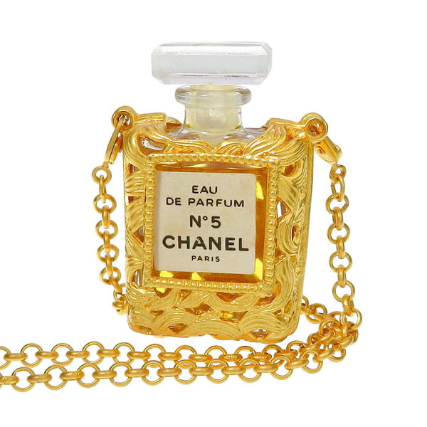 CHANEL/シャネル】 No5 香水ボトル ネックレス GP 60g 82cm レディース 【中古】【真子質店】【GD】 【MaMiMo –  真子質店 PawnShopMAKO