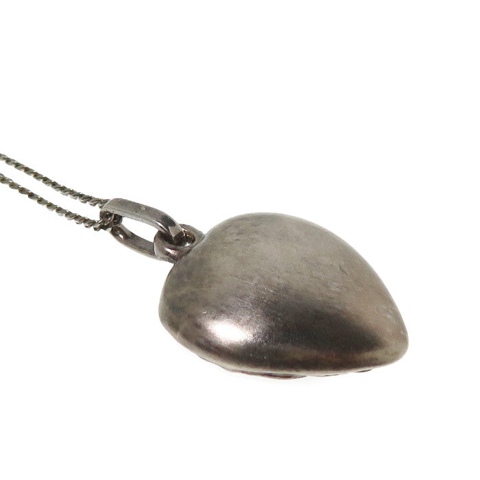 SAINT LAURENT/サンローラン】 ハートモチーフ ネックレス メタル 7.0g  