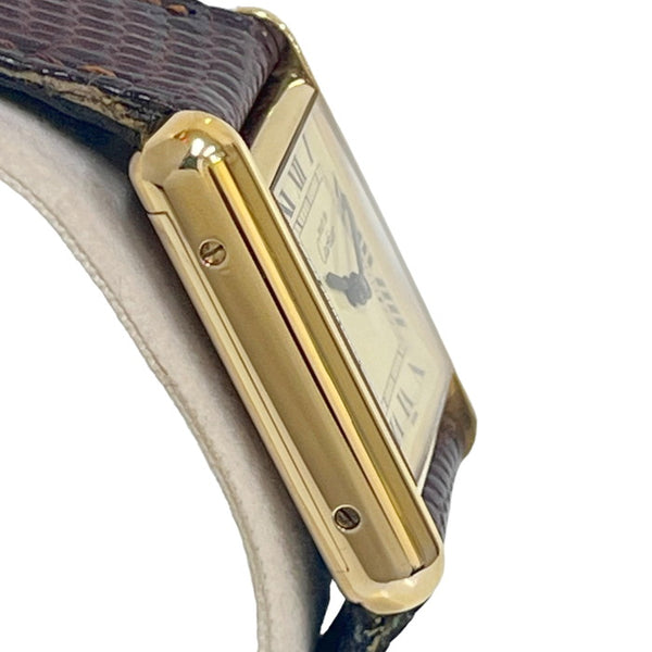 【CARTIER/カルティエ】 マストタンクヴェルメイユSM 腕時計/リザード/925 手巻き レディース
【中古】【真子質店】【GD】




【Kxx】