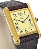 【CARTIER/カルティエ】 マストタンクヴェルメイユSM 腕時計/リザード/925 手巻き レディース
【中古】【真子質店】【GD】




【Kxx】