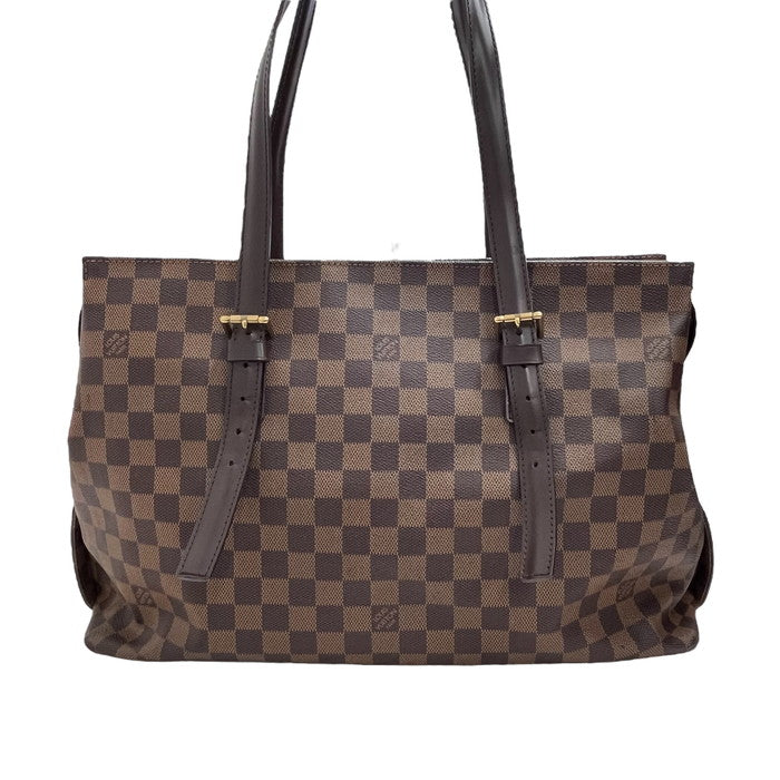 LOUIS VUITTON/ルイ・ヴィトン】 チェルシー ダミエ N51119 トートバッグ/PVCレザー ブラウン レディース【中古】【 –  真子質店 PawnShopMAKO