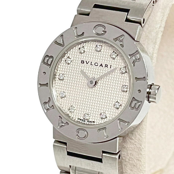 【BVLGARI/ブルガリ】 ブルガリブルガリ BB23SS  腕時計 ステンレススチール/ダイヤモンド12P クオーツ シルバー文字盤 レディース
【中古】【真子質店】【GD】




【SxT】