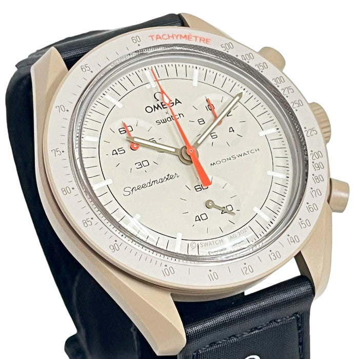 【OMEGA/オメガ】 S033C100 OMEGA × SWATCH コラボ スウォッチ スピードマスター 腕時計/バイオセラミック クオーツ ベージュ ユニセックス
【中古】【真子質店】【GD】




【MaDI】