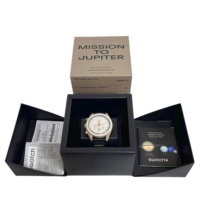 【OMEGA/オメガ】 S033C100 OMEGA × SWATCH コラボ スウォッチ スピードマスター 腕時計/バイオセラミック クオーツ ベージュ ユニセックス
【中古】【真子質店】【GD】




【MaDI】