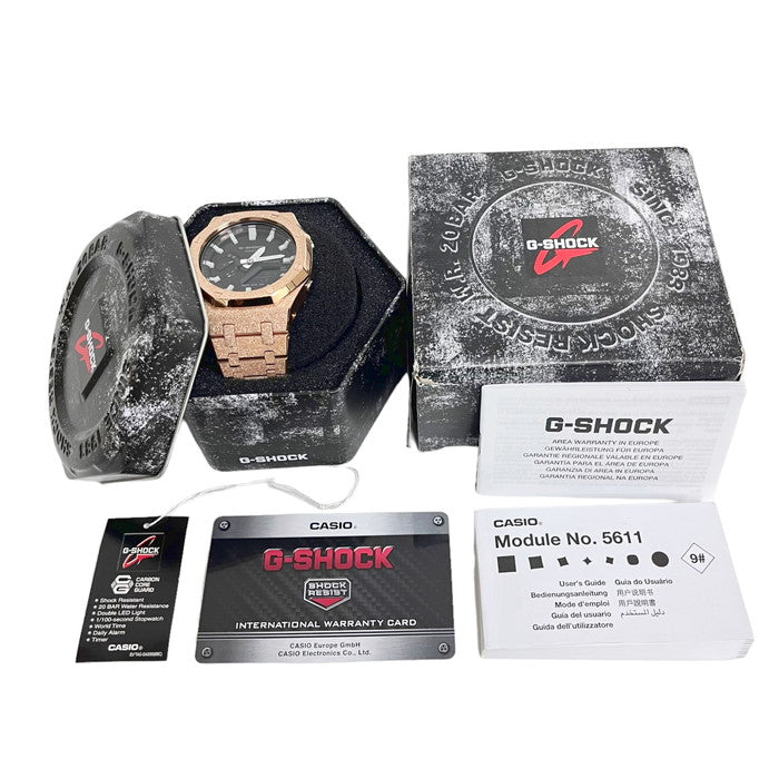 CASIO/カシオ】 GA-2100-1AER G-SHOCK フロステッドカシオ－ク