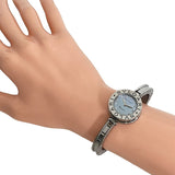【BVLGARI/ブルガリ】 B-ZERO1/ビーゼロワン BZ22S  バングル Sサイズ 腕時計 ステンレススチール/ダイヤモンド12P  クオーツ ブルーシェル文字盤 レディース
【中古】【真子質店】【GD】




【MiID】