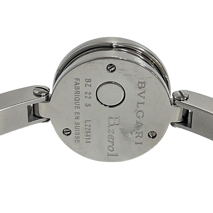 【BVLGARI/ブルガリ】 B-ZERO1/ビーゼロワン BZ22S  バングル Sサイズ 腕時計 ステンレススチール/ダイヤモンド12P  クオーツ ブルーシェル文字盤 レディース
【中古】【真子質店】【GD】




【MiID】