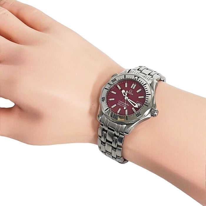 OMEGA/オメガ】 シーマスター 2562.60 丸井限定 レッド 腕時計