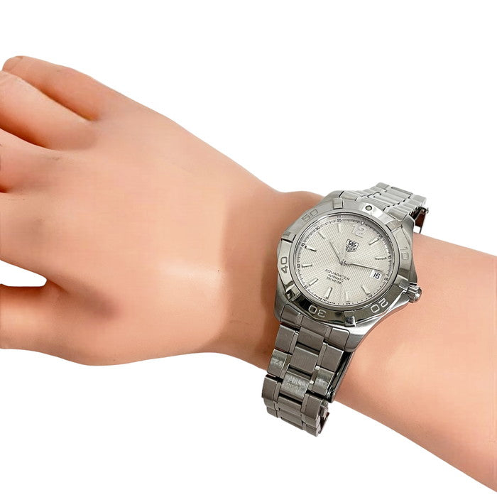 稼働】 TAG HEUER AQUARACER WAF2111 自動巻き腕時計 【公式通販】