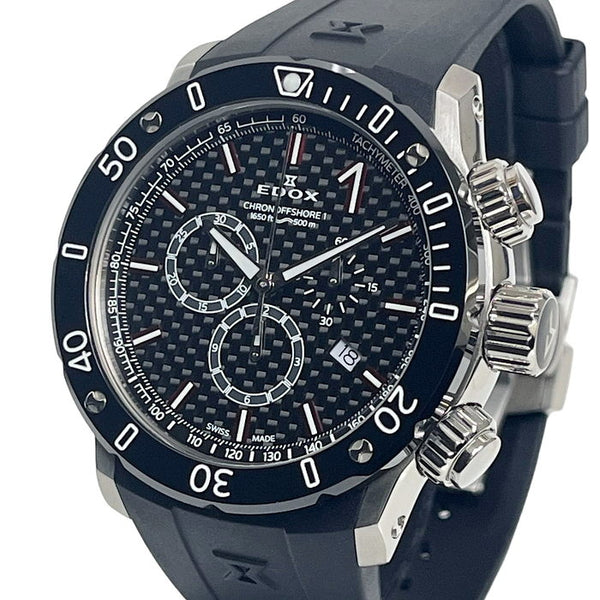 【EDOX/エドックス】 10221-3-NIRO2  クロノオフショア1 クロノグラフ 腕時計 ステンレススチール/セラミック/ラバー クオーツ 黒文字盤 メンズ
【中古】【真子質店】【GD】




【DSMo】