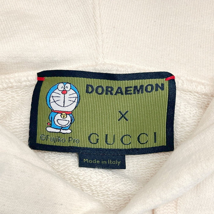 【GUCCI/グッチ】 646953 ドラえもんコラボ プルオーバー パーカー コットン100％ ユニセックス【中古】【真子質店】【BL】,  【DIMi】