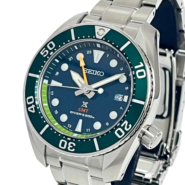 【SEIKO/セイコー】 プロスペックス GMT　グリーン SBPK001/5K65-0AA0  腕時計 ステンレススチール クオーツ 緑文字盤 メンズ
【中古】【真子質店】【GD】




【DMoY】