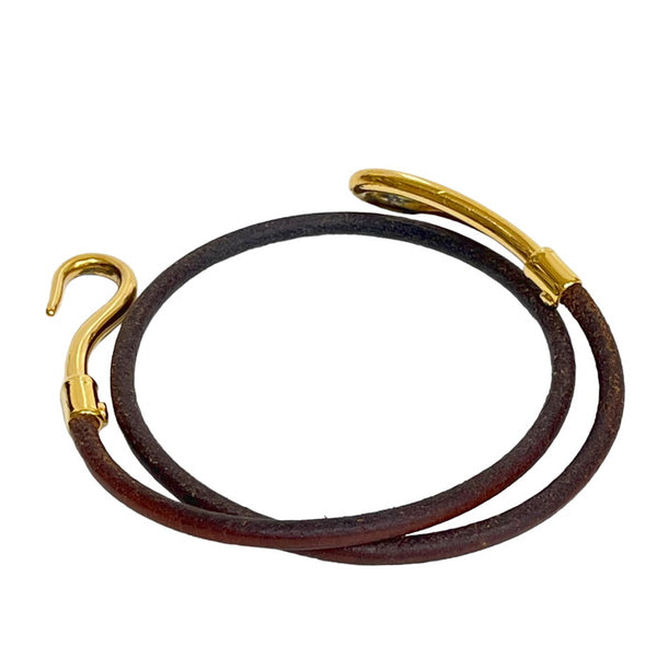 【HERMES/エルメス】 ブレスレット ジャンボ GP/レザー 13g 17cm 茶 ユニセックス
【中古】【真子質店】【NN】




【Tx】