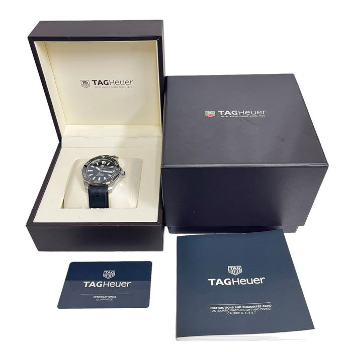 【TAG HEUER/タグホイヤー】 WAY211A  アクアレーサー キャリバー5  腕時計 ステンレススチール/ラバー 自動巻き/オートマ 黒文字盤 メンズ
【中古】【真子質店】【GD】




【ITKY】