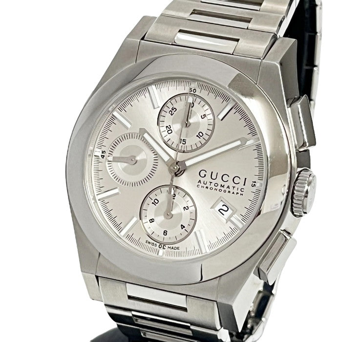 【GUCCI/グッチ】 パンテオン 115.2  クロノ 腕時計 ステンレススチール 自動巻き/オートマ シルバー メンズ
【中古】【真子質店】【GD】




【DYT】