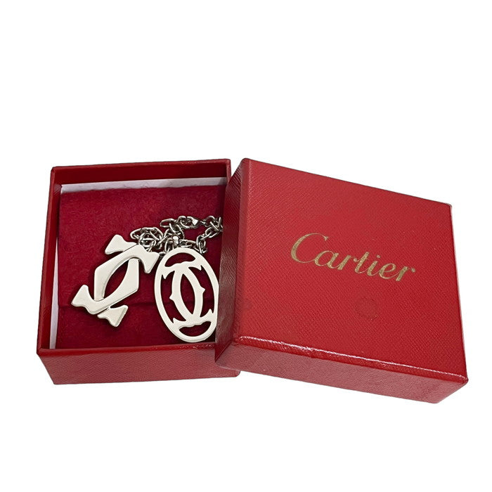 CARTIER/カルティエ】 2C セット バッグチャーム キーホルダー チャーム メタル 41.1g シルバー ユニセックス 【中古】【 –  真子質店 PawnShopMAKO