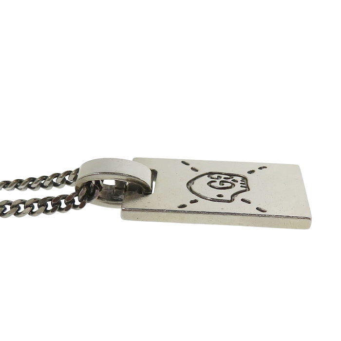 【GUCCI/グッチ】 ゴースト プレート  ネックレス シルバー925 17.3g 54cm シルバー ユニセックス
【中古】【真子質店】【BL】




【Yx】