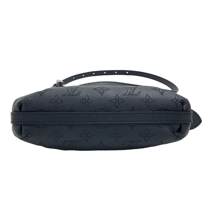 【LOUIS VUITTON/ルイ・ヴィトン】 スカラ・ミニ モノグラム M80093 ショルダーバッグ モノグラムマヒナ ノワール  レディース【中古】【真子質店】【GD】, 【IYYI】