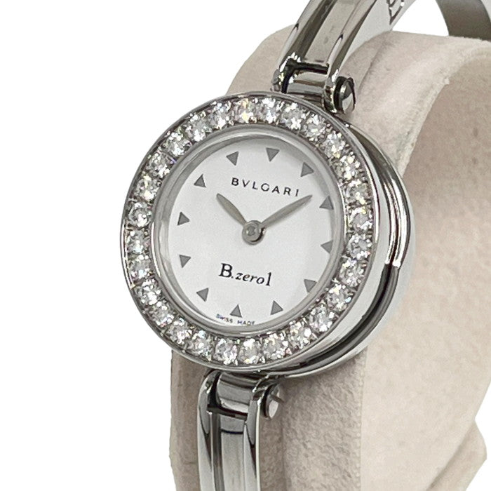 【BVLGARI/ブルガリ】 B-ZERO1/ビーゼロワン BZ22S  ダイヤベゼル バングルウォッチ 腕時計 ステンレススチール/ダイヤモンド クオーツ 白文字盤 レディース
【中古】【真子質店】【GD】




【IYMox】